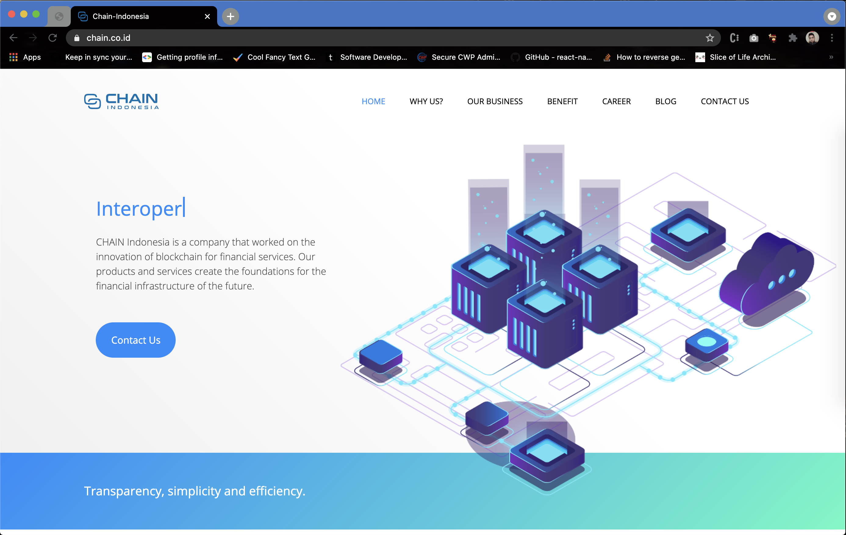 Portofolio Interchain V2